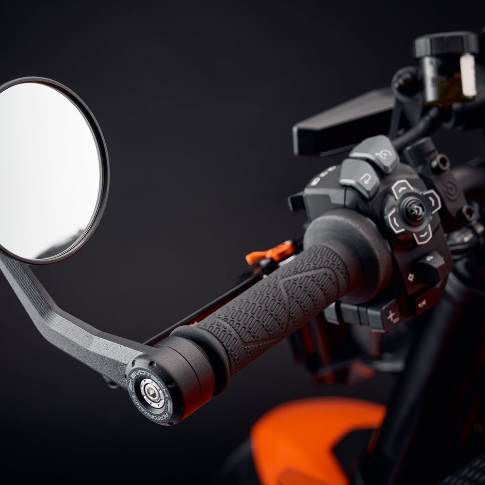 
                  
                    Miroirs EVOTECH Bar End / Protecteur de frein - KTM 990 Duke (2024+)
                  
                