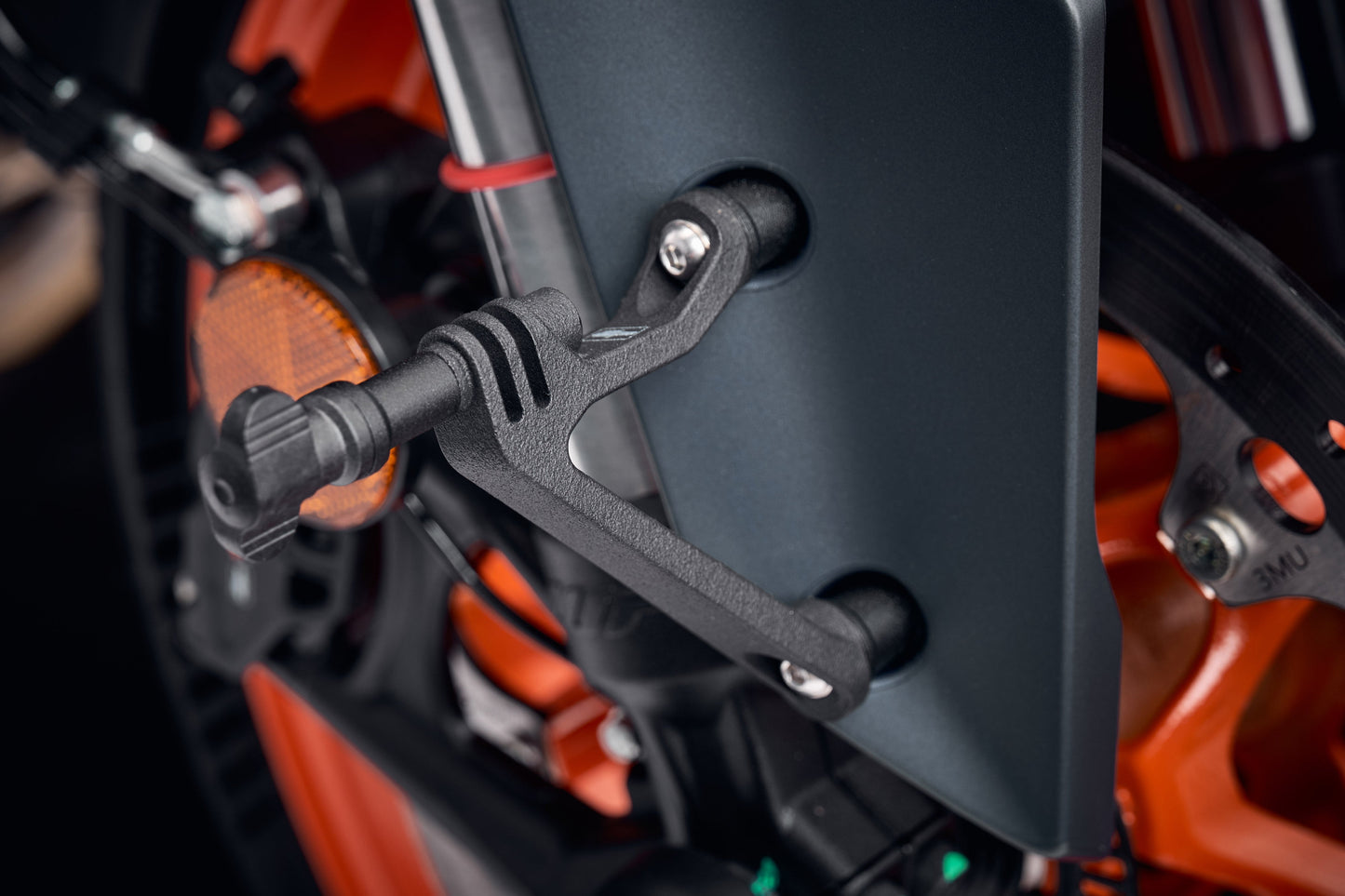 Evotech Action / Safety Camera Front Mubguard Mount - KTM 390 Duke (2024+)