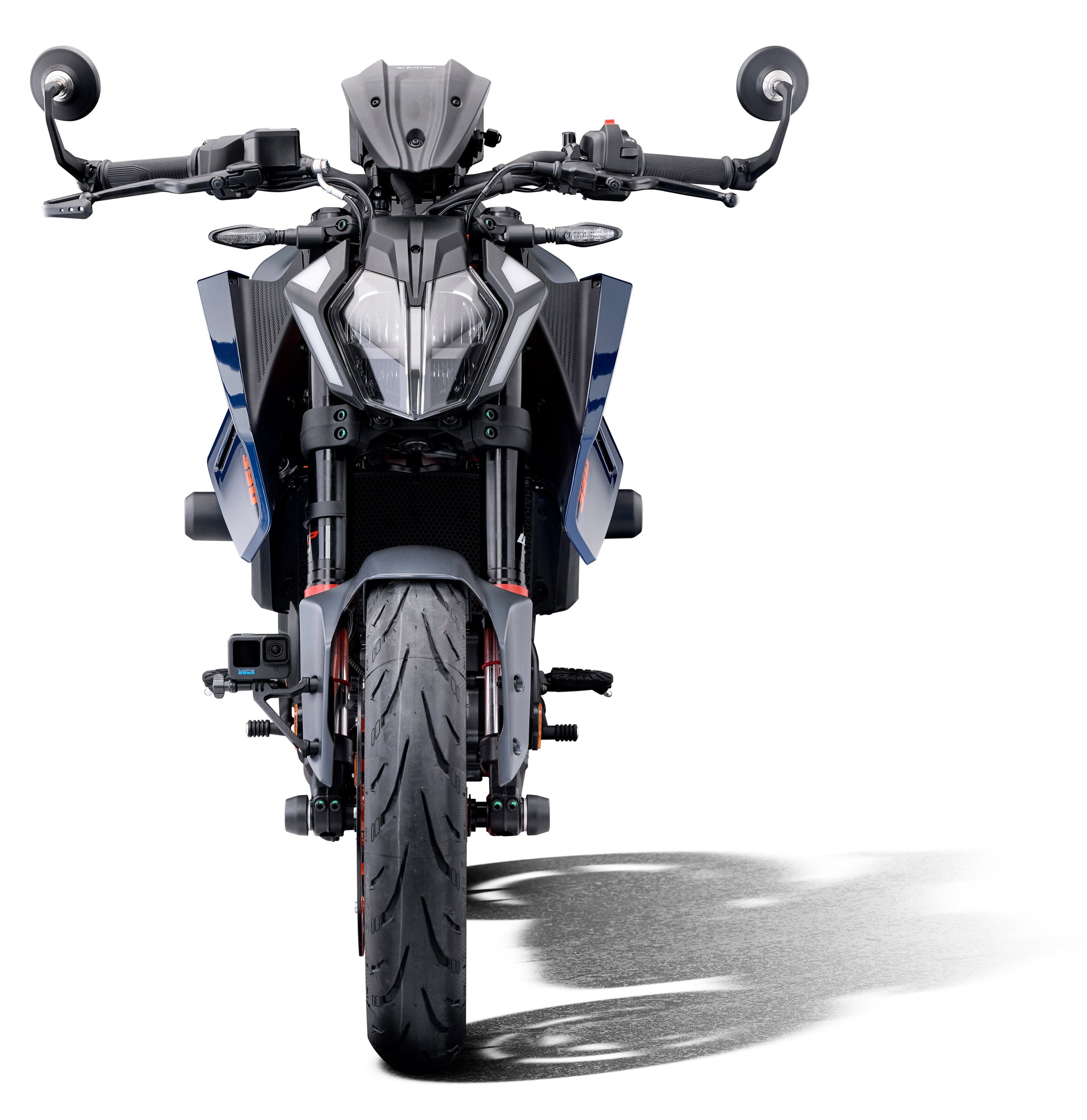 Evotech Bar End Spiegels incl. Remhendel Beschermer - KTM 390 Duke (2024+)