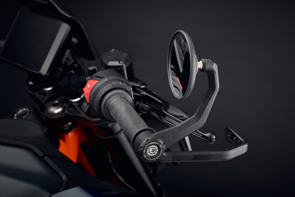 Evotech Bar End Spiegels incl. Remhendel en Koppelingshendel Beschermer Kit - Husqvarna Vitpilen 125 (2024+)