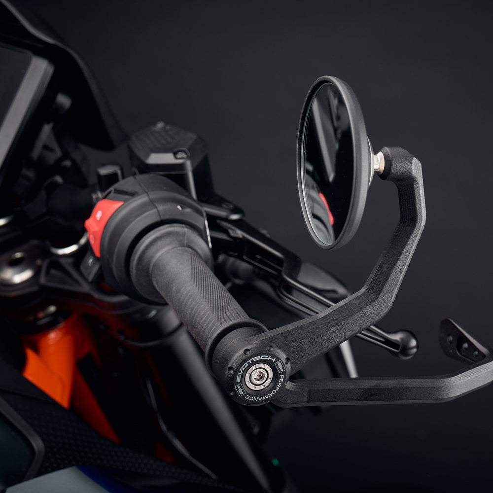 Evotech Bar End Mirrors / Brake Protector - KTM 390 Duke (2024+)