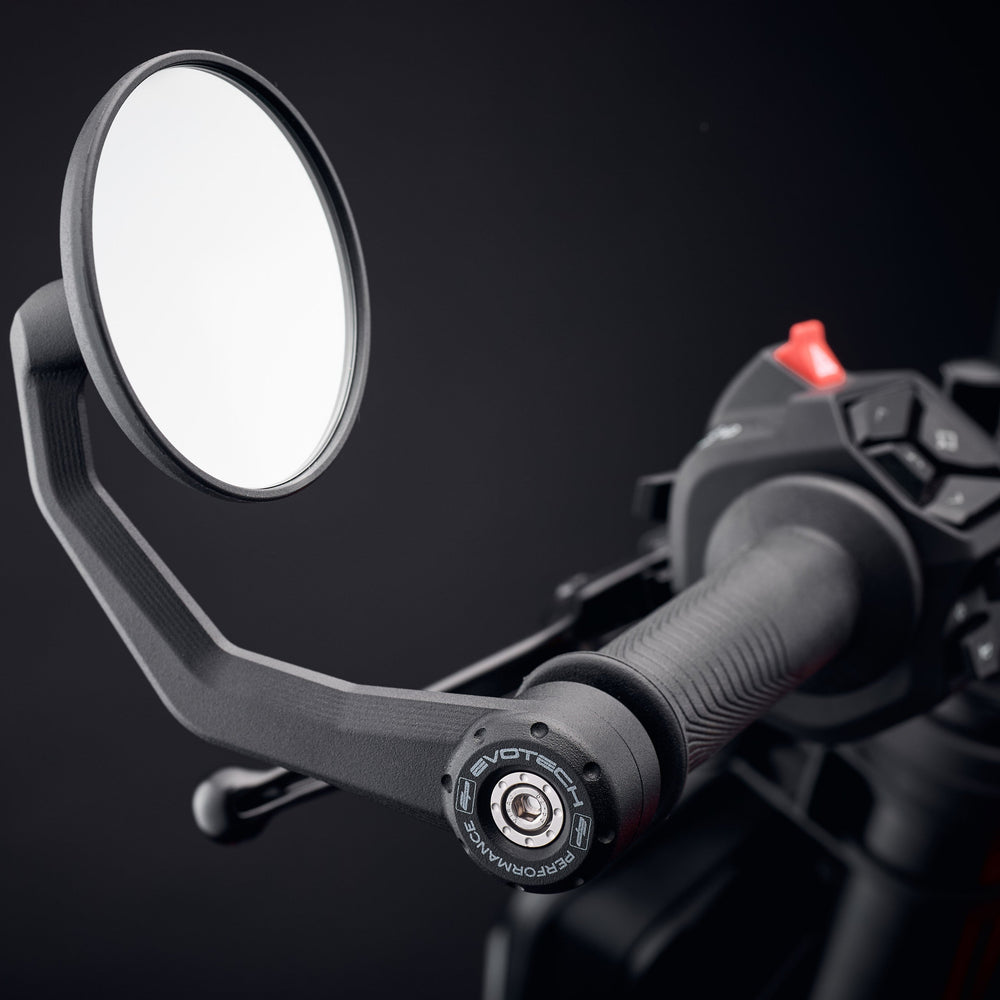 
                  
                    Evotech Bar End Mirrors / Brake Protector - Husqvarna Vitpilen 125 (2024+)
                  
                