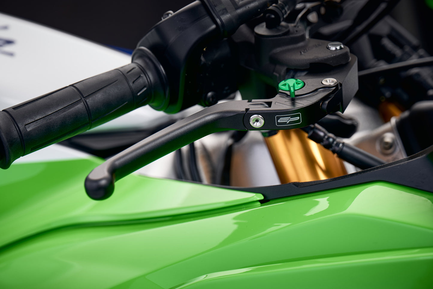 Evotech Evo Folding Clutch and Brake Lever set - Kawasaki Ninja ZX-6R 40th Anniversary Edition (2024+)