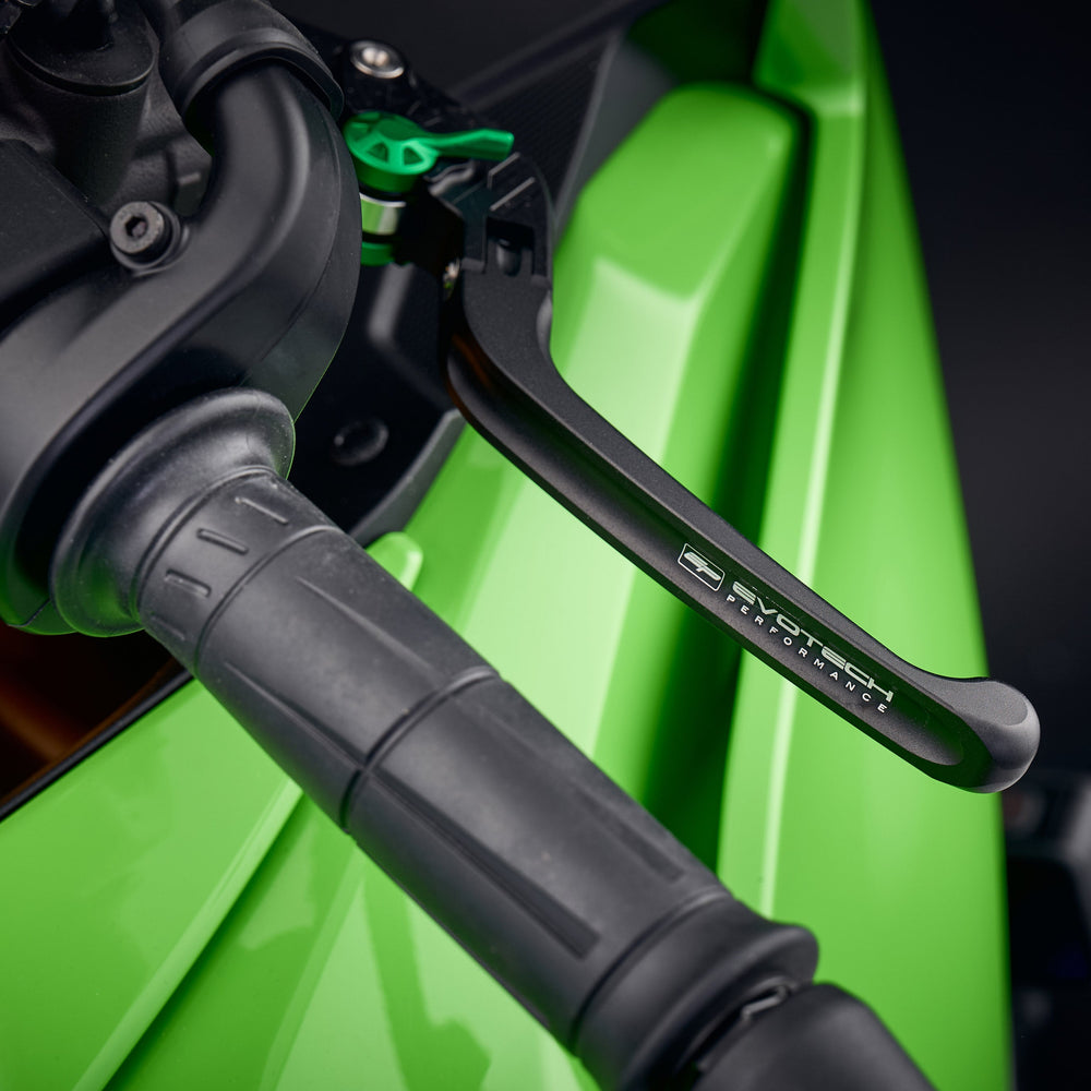 
                  
                    Evotech Evo Folding Clutch and Brake Lever set - Kawasaki ZX6R (2019 - 2021)
                  
                