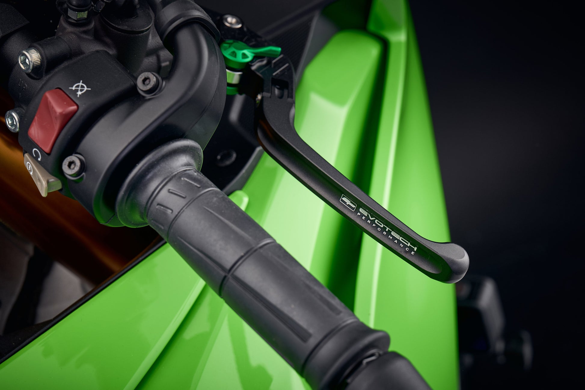 Evotech Evo Opklapbare Remhendel en Koppelingshendel Set - Kawasaki ZX6R  (2019 - 2021)
