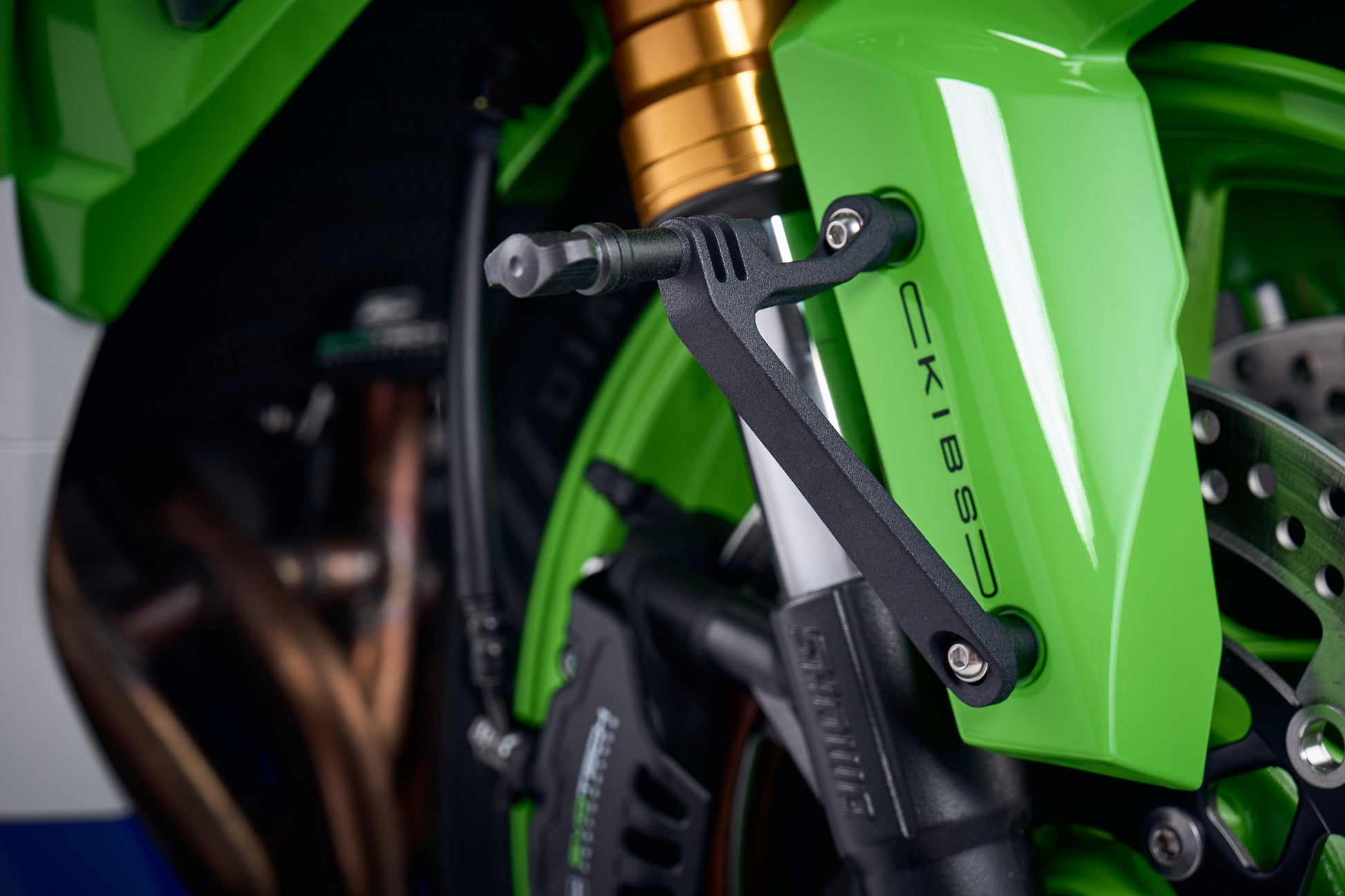 Evotech Action / Safety Camera Front Mudguard Mount - Kawasaki ZX-10R SE (2018-2020)