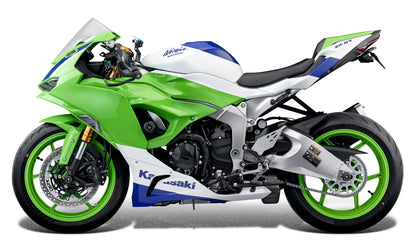 Evotech Kawasaki Ninja ZX-6R Uitlaatsteun & Duosteun Vervanger Kit (2024+)