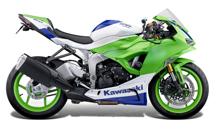 Evotech Kawasaki Ninja ZX-6R 40th Anniversary Edition Uitlaatsteun (2024+)