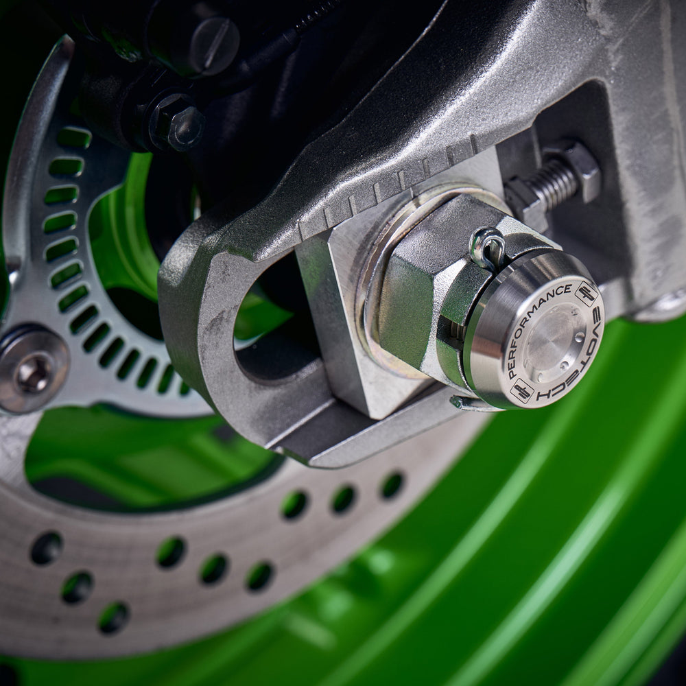 
                  
                    Evotech Heckspindel Spulen - Kawasaki Ninja ZX -6r 40. Jubiläumsausgabe (2024+)
                  
                