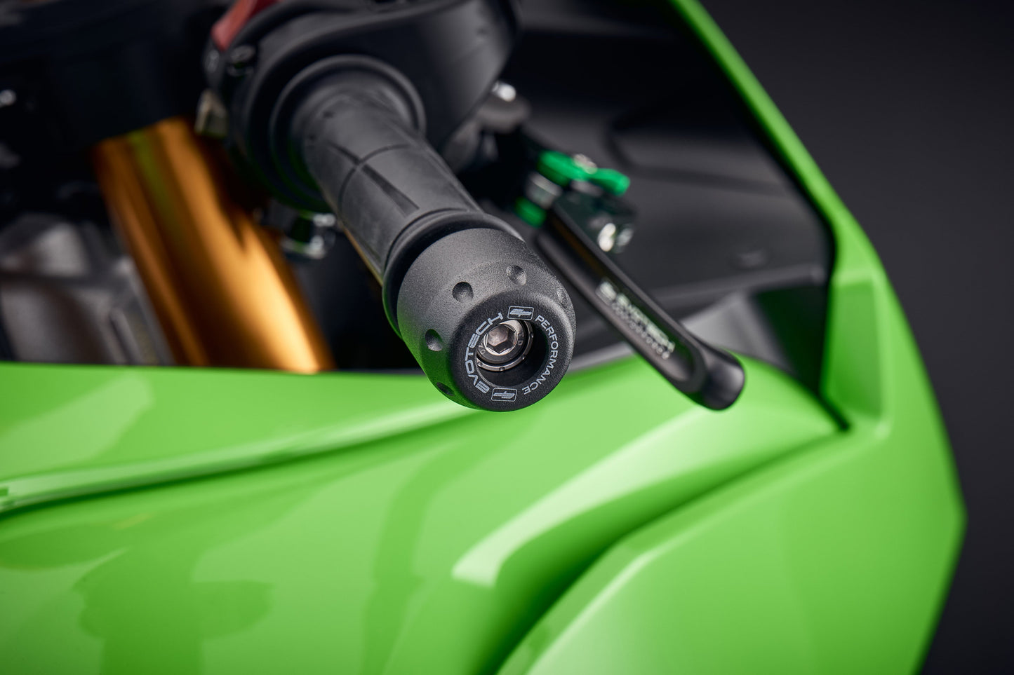 EVOTECH BAR END PEUTS (VOIGNE) - KAWASAKI NINJA ZX -6R (2024+)