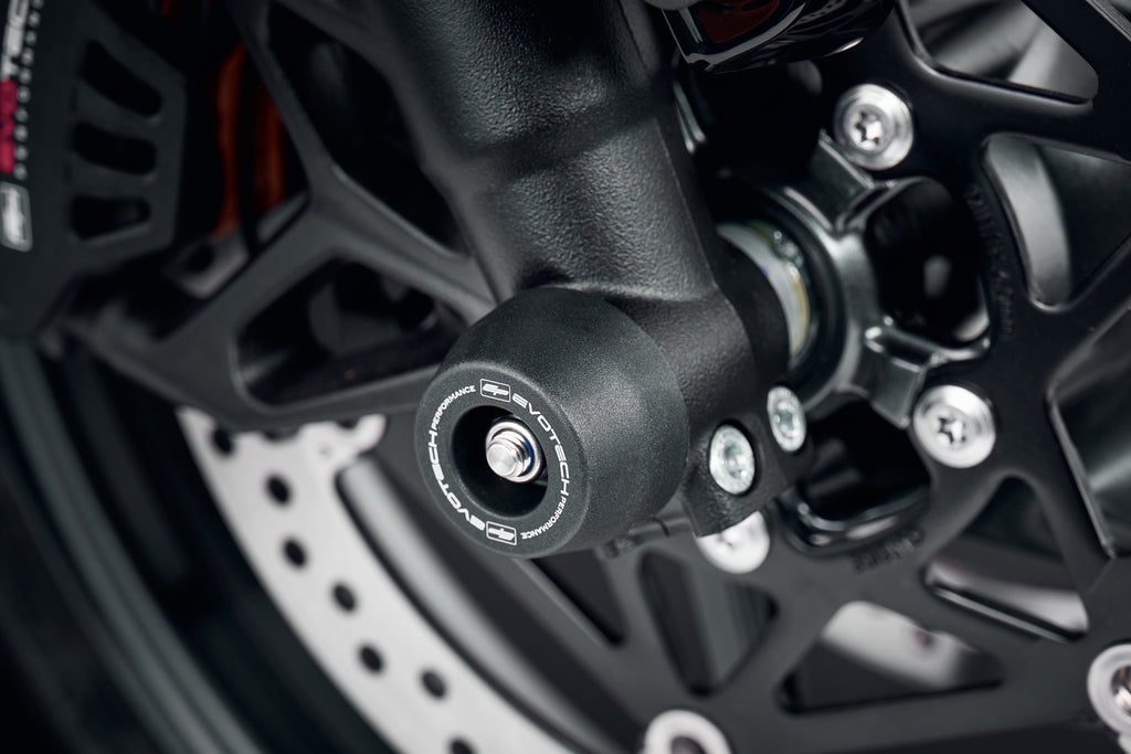 Evotech Front Spindle Bobins - Triumph Daytona 660 (2024+)