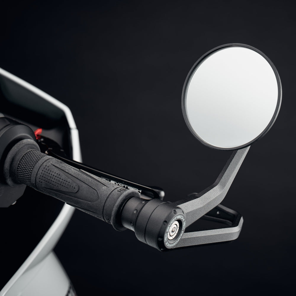 
                  
                    Evotech Bar End Mirrors / Brems- und Kupplungsschutz -Kit - Triumph Daytona 660 (2024+)
                  
                