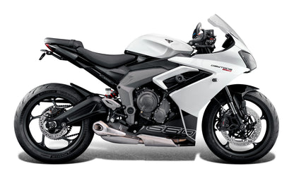 Evotech Voorvork en Achterbrug Beschermer Set - Triumph Daytona 660 (2024+)