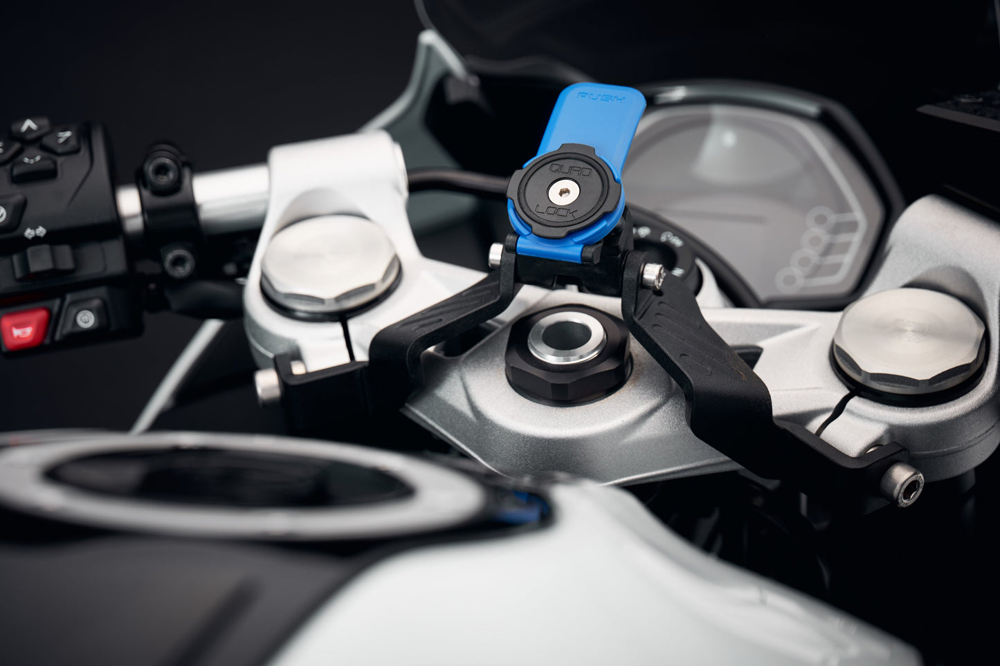 Evotech Quad Lock Sat Navig Mount - Triumph Daytona 660 (2024+)