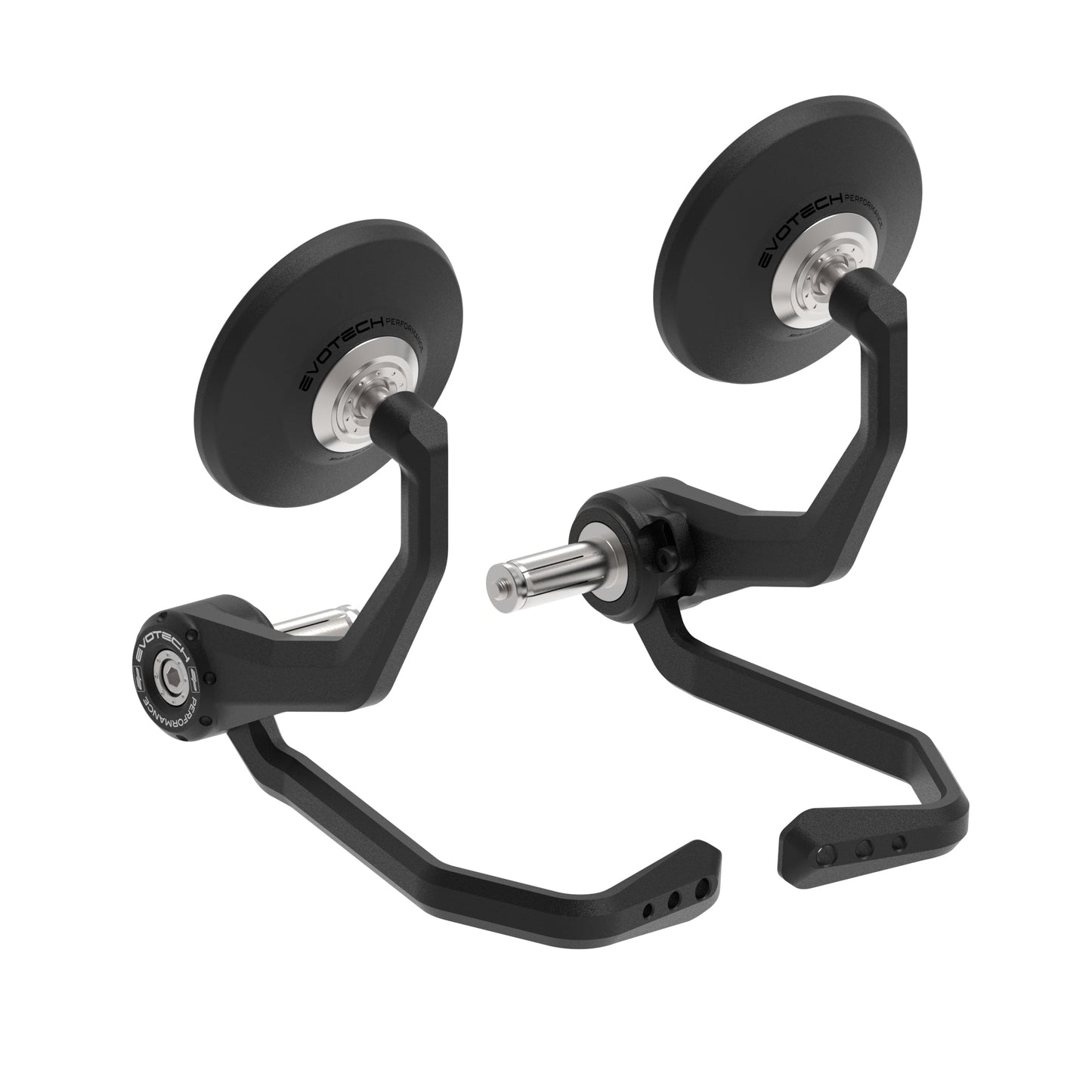 Evotech Bar End Spiegels incl. remhendel en koppelingshendel beschermers - Norton Commando 961 SP (2023+)