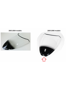 Ermax windscreen Ducati 749 999 749S 749R 999S 999R 2003-2006