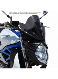 Ermax windscreen Sport (22cm) SFV650 Gladius Satin Grey