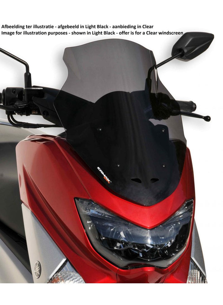 
                  
                    Ermax Sport Touring Windscreen (50cm) Yamaha N-Max 2015-2019 Clear
                  
                