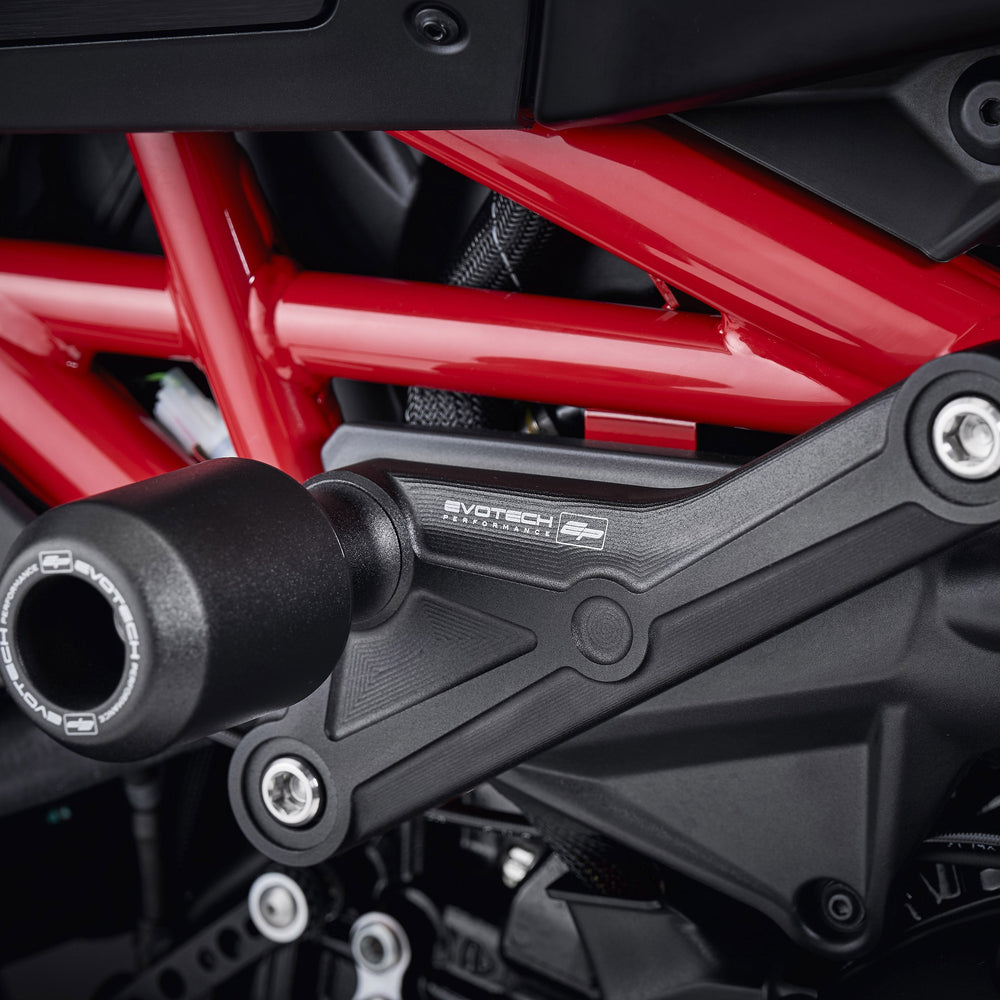 Evotech Ducati Diavel 1260 S Frame Protection (2019 - 2022) (negro)