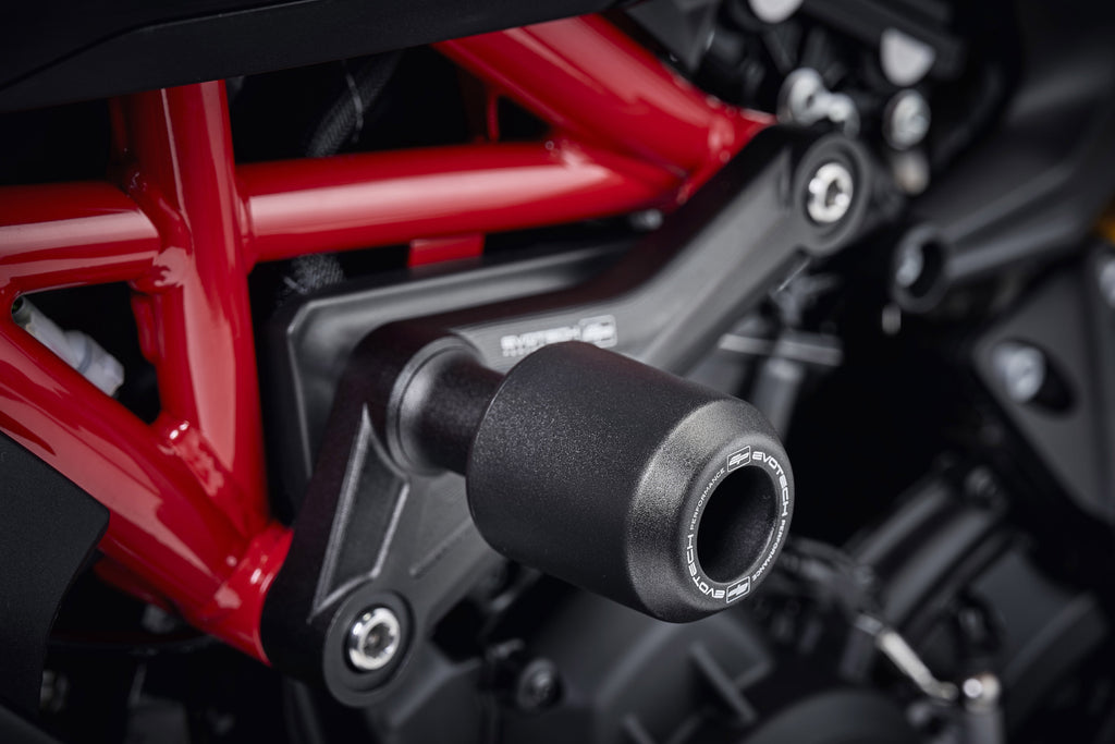 Evotech Ducati Diavel 1260 Fram Crash Protection (2019 - 2022) (svart)