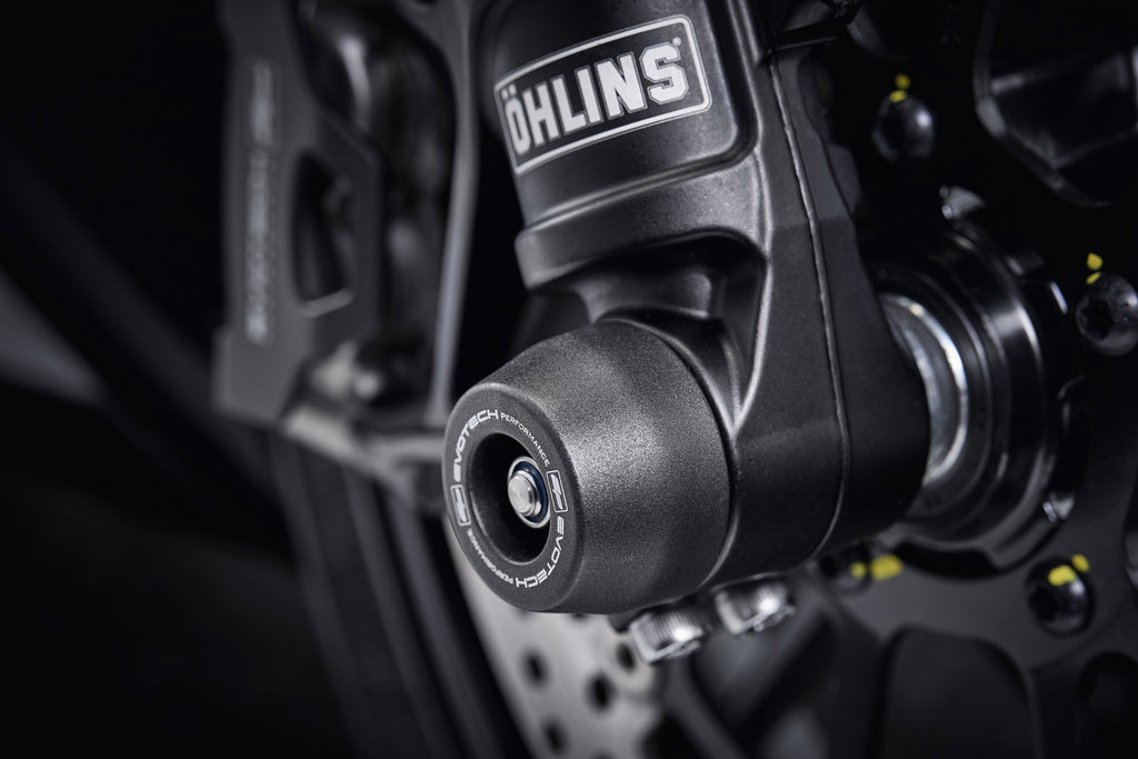 EVOTECH FRONT SPINDLE BOUBBINS - DUCATI DIAVEL CARBON (2011 - 2018)