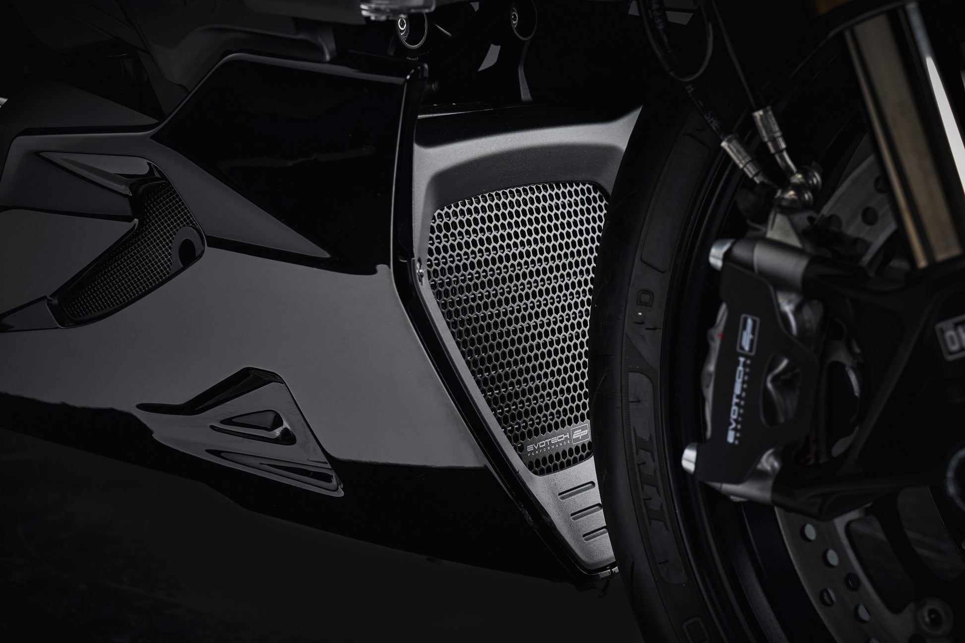 Evotech Ducati Diavel 1260 Lamborghini Oliekoeler Beschermer (2021)