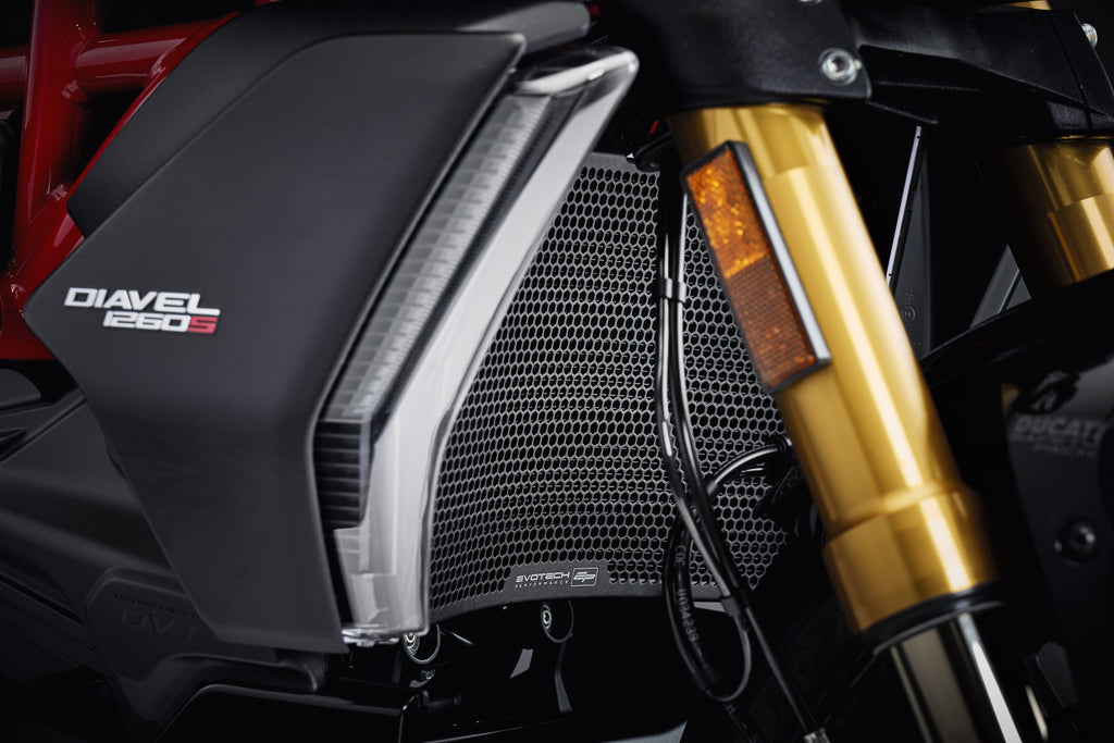 Evotech Ducati Diavel 1260 Radiator and Oil Cooler Guard Set (2019 - 2022)