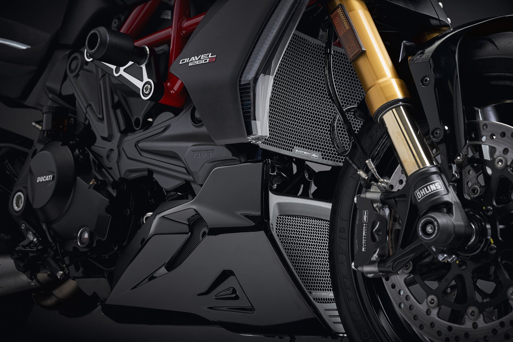 Evotech Ducati Diavel 1260 Radiator en Oliekoeler Covers Set (2019 - 2022)