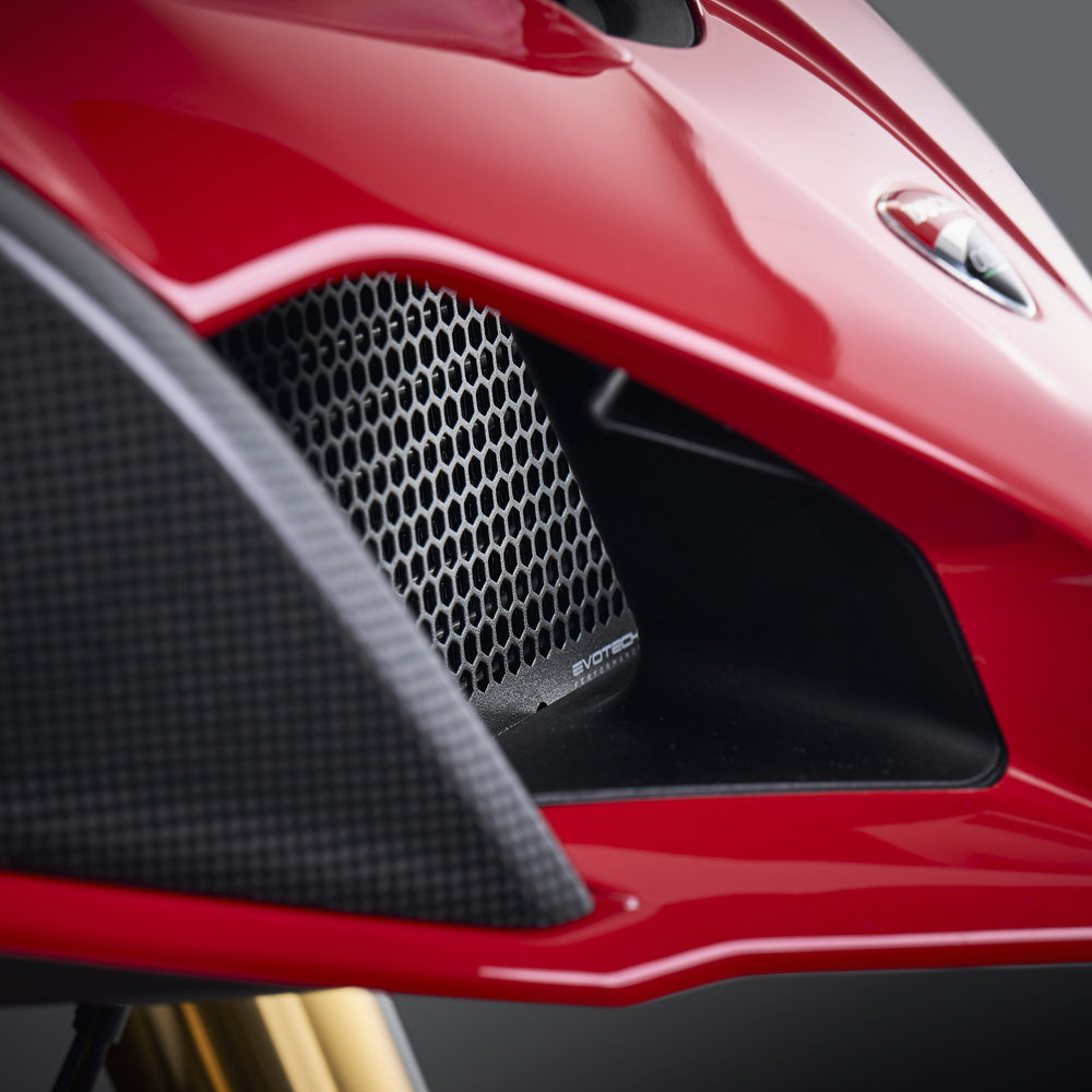 
                  
                    Evotech Ducati Multistrada 1260 Pikes Peak Radiator + Guard Oil + Moteur Guard Set (2018-2020)
                  
                