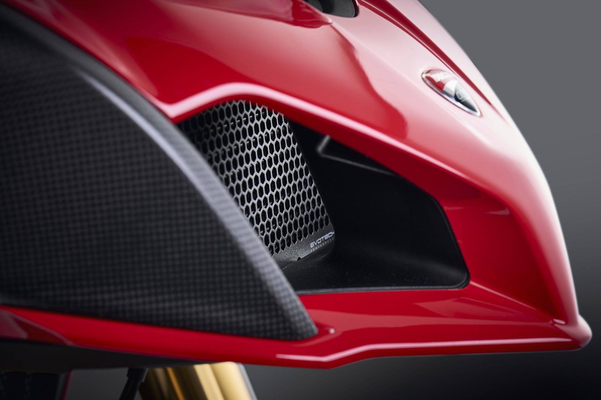 Evotech Ducati Multistrada V2 Radiatorcover Oliekoelercover en Motorblok Beschermer Set (2022+)