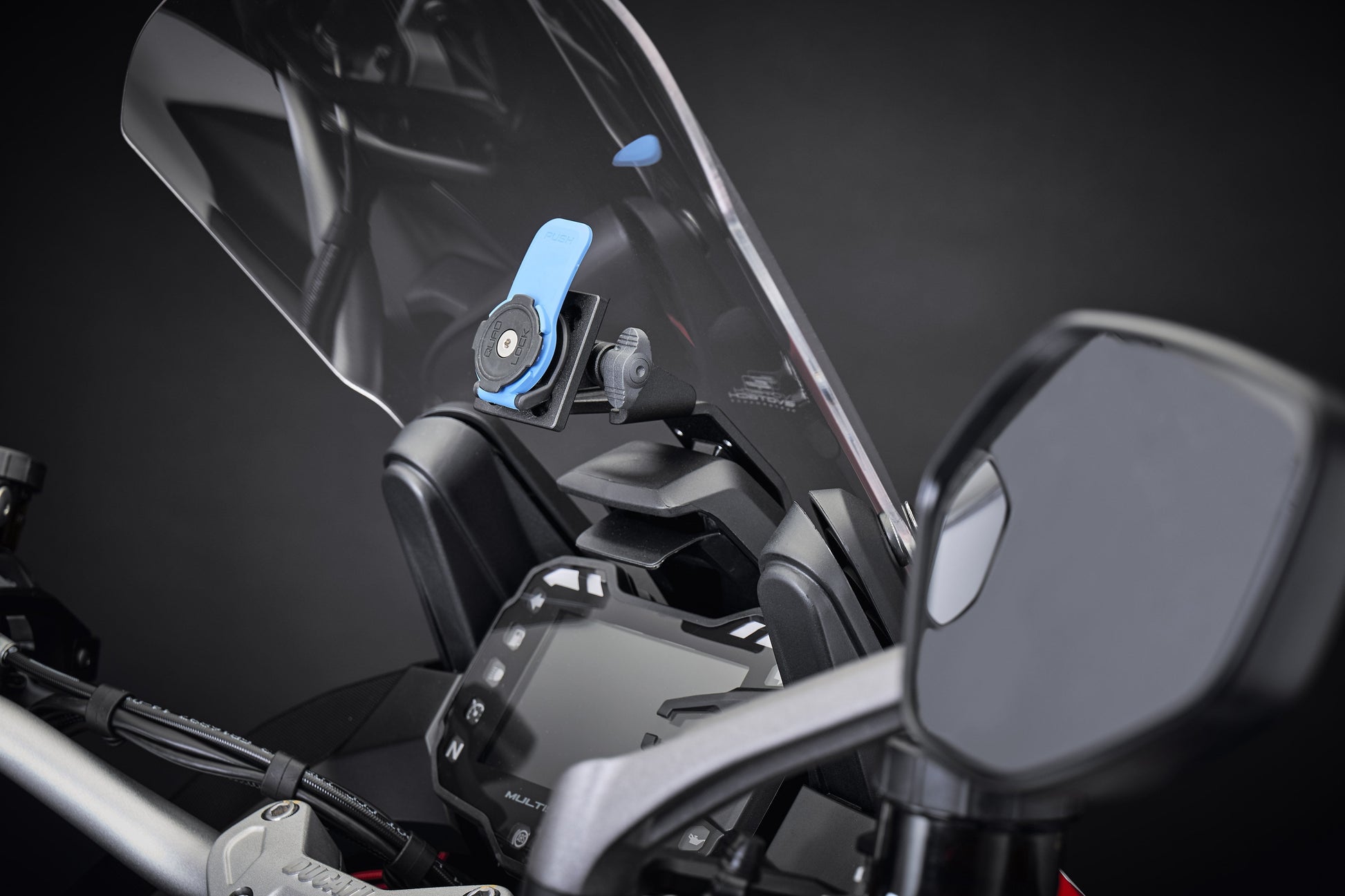 Navigatiesteun Evotech Performance voor Quad Lock - Ducati Multistrada V2 (2022+)