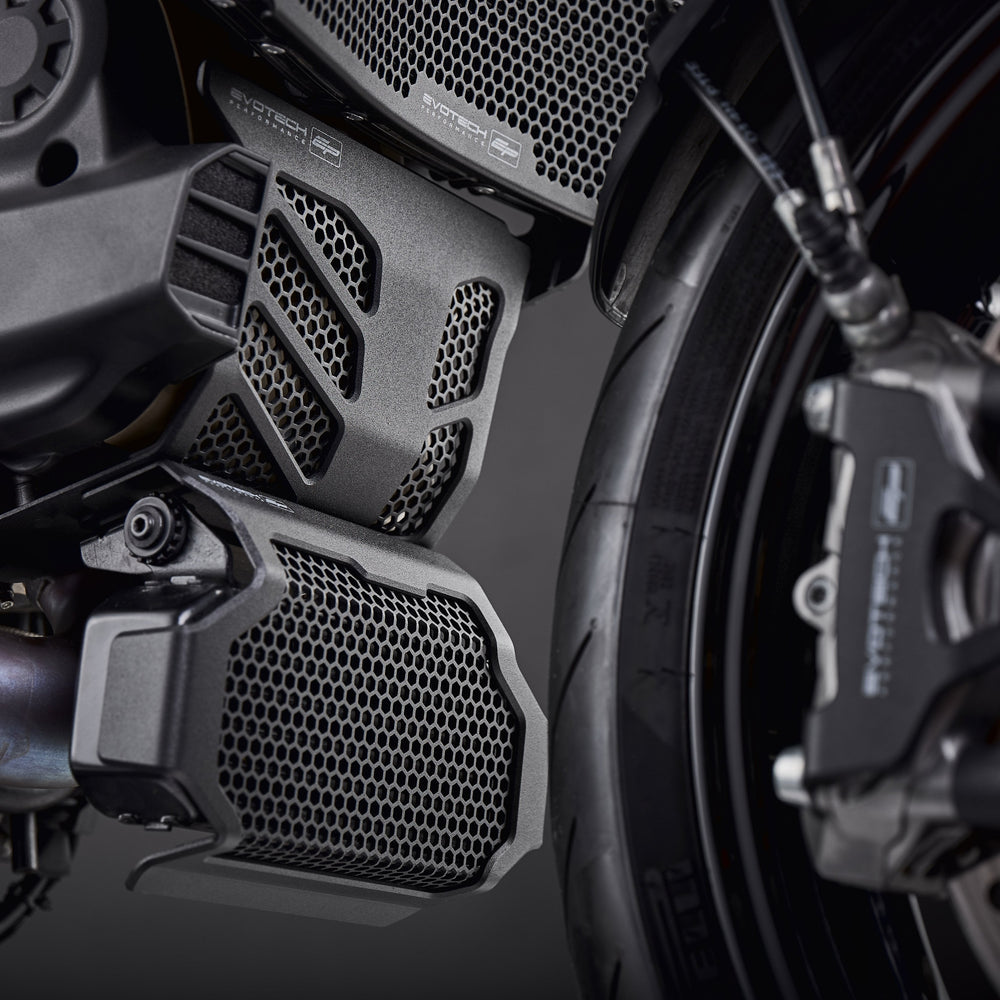 
                  
                    Evotech Ducati Hypermotard 950 Radiator y Motor y Guardia de enfriador de aceite (2019+)
                  
                