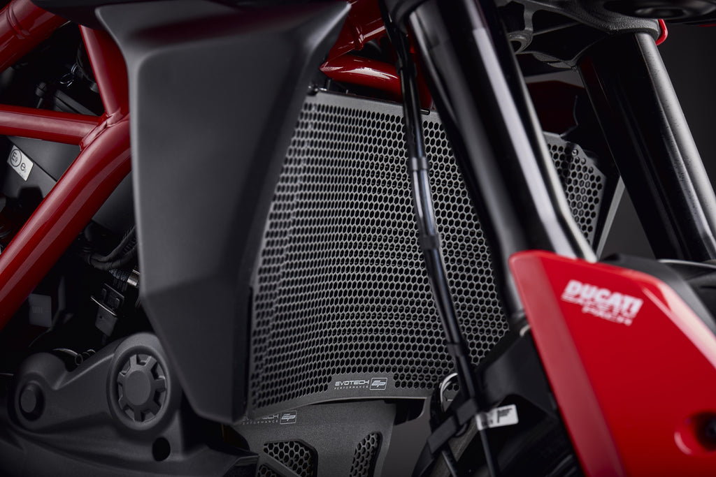 Evotech Ducati Hypermotard 950 SP Radiator y Motor and Oil Cofryer Guard (2019+)