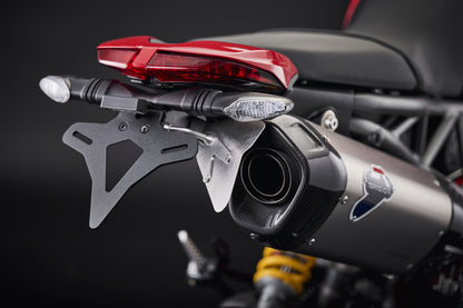 Evotech Ducati Hypermotard 950 Kentekenplaathouder (2019-2025) (Termignoni Single Race Exhaust Compatible)