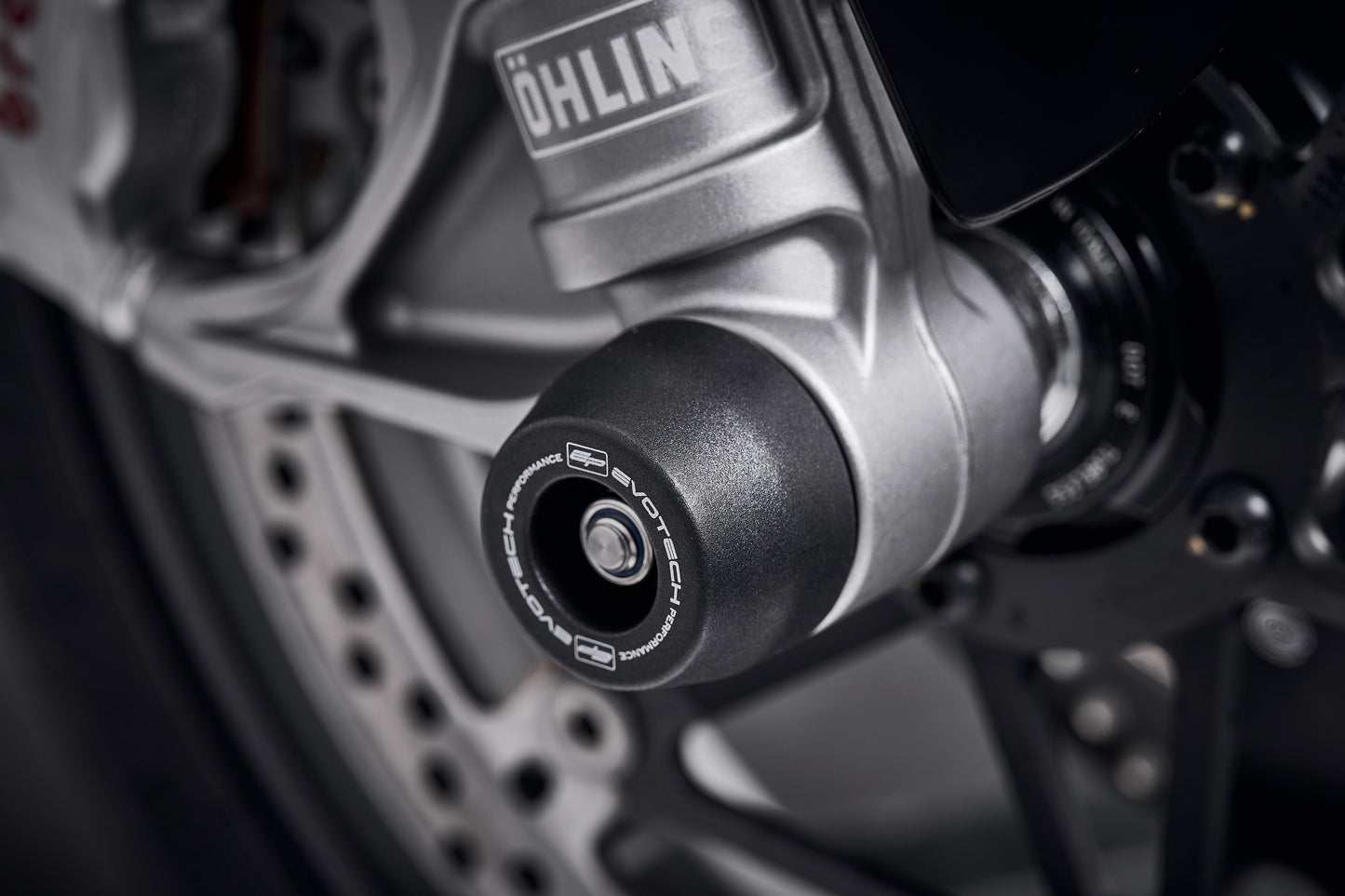 Evotech Front Spindle Bobins - Ducati Streetfighter V4 SP2 (2023+)