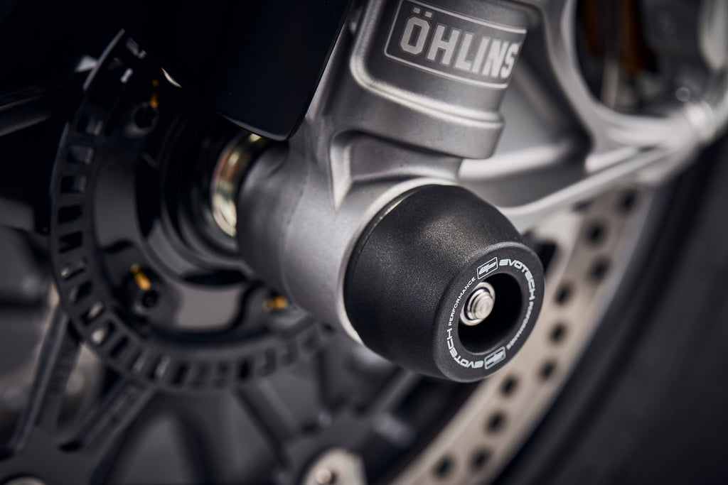 Evotech Front Spindle Bobins - Ducati Streetfighter V4 SP (2022+)