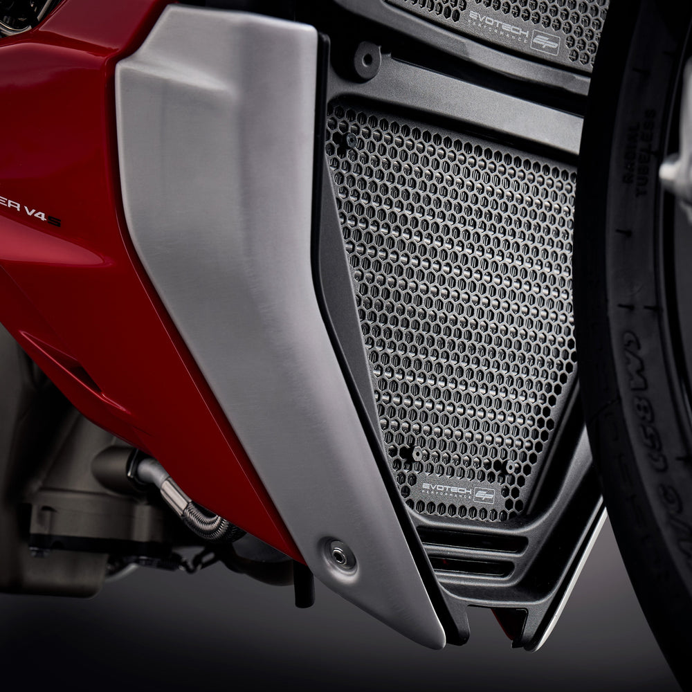 
                  
                    Evotech Ducati Streetfighter V4 Radiator Guard Set (2020+)
                  
                