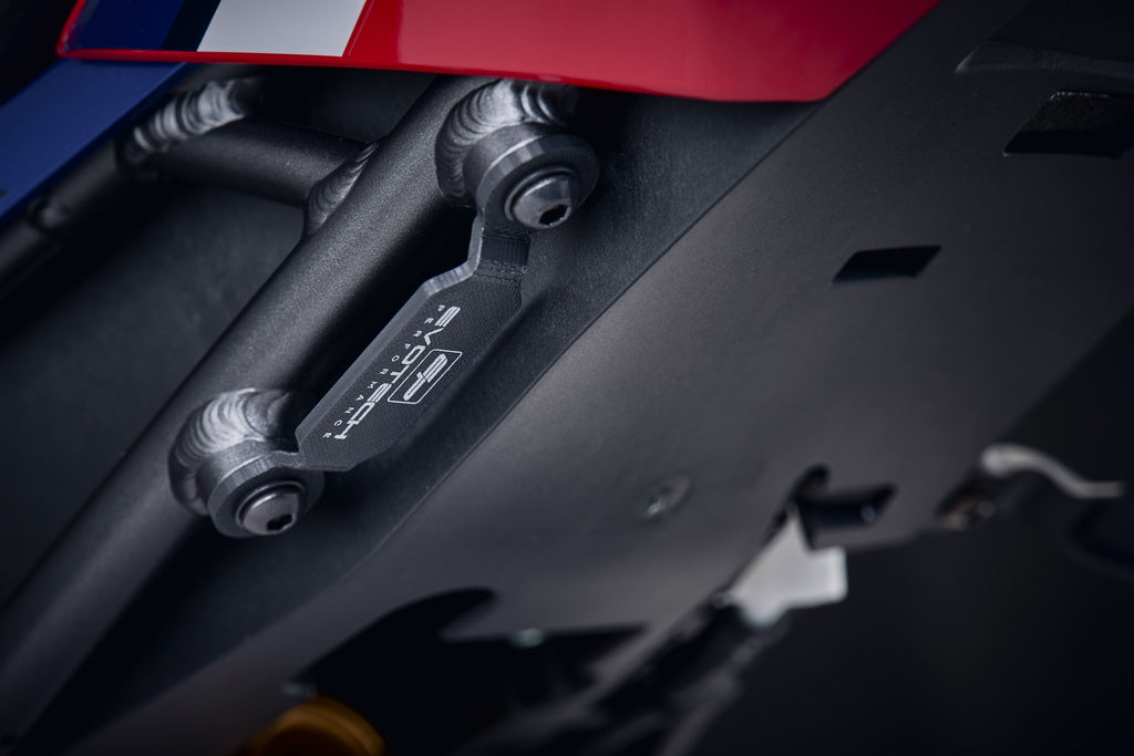 Evotech Honda CBR1000RR-R SP PAGTIENTO DE ESCAPE Y PILSMON Kit de extracción de footpeg (2024+)