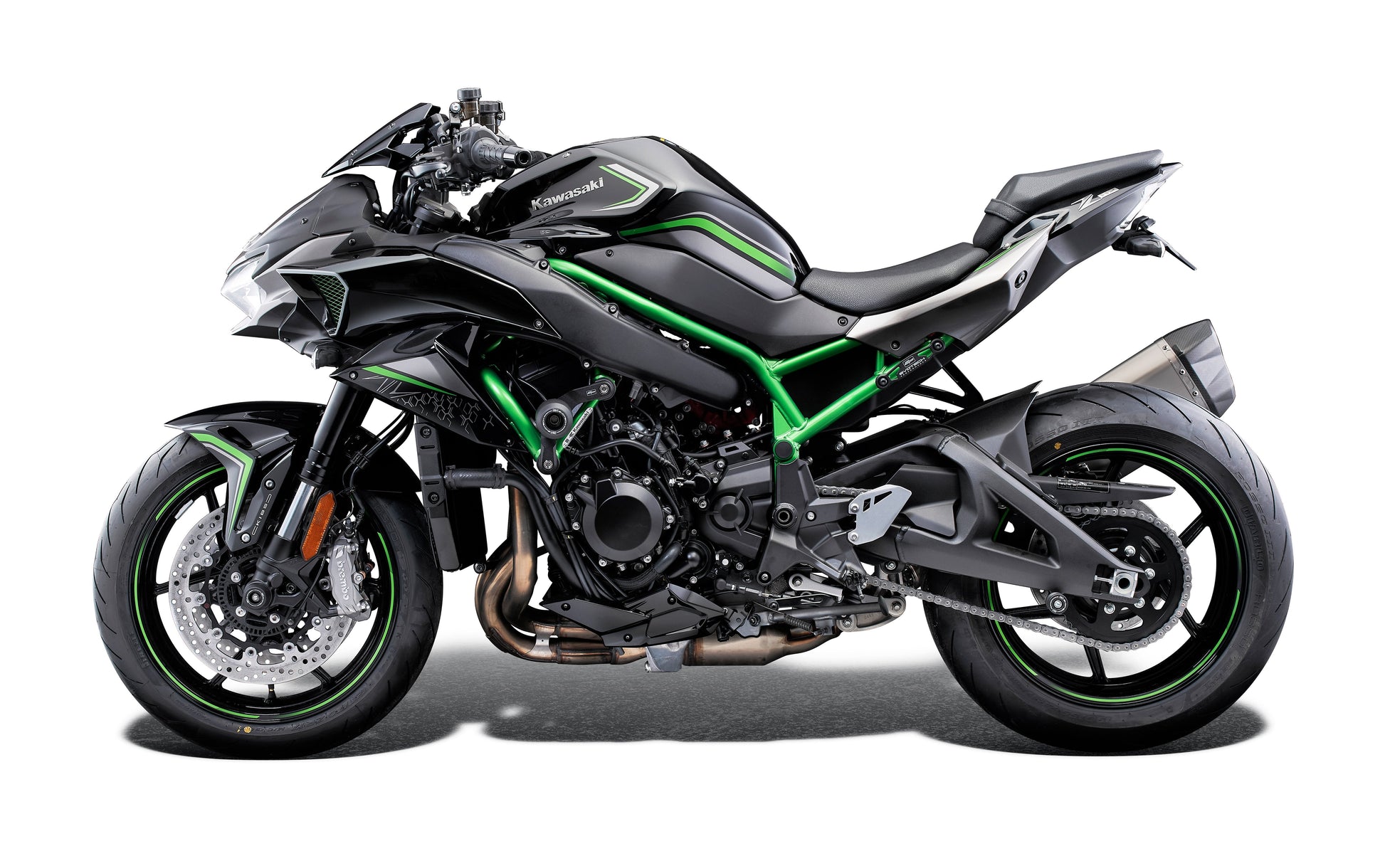 Evotech Kawasaki Z H2 Performance Uitlaatsteun Kit (2020+)