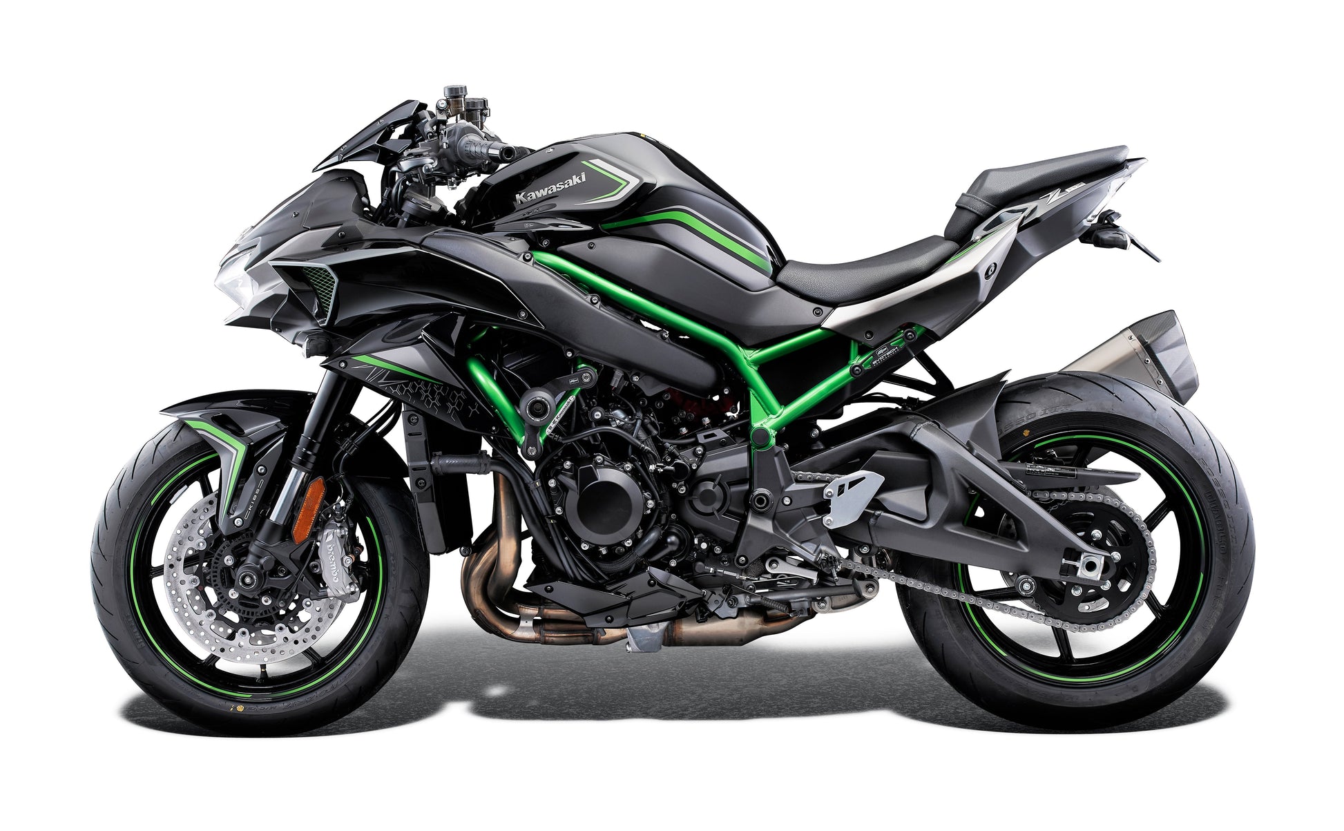 Evotech Kawasaki Z H2 Performance Main Frame Valblokken set (2020+)