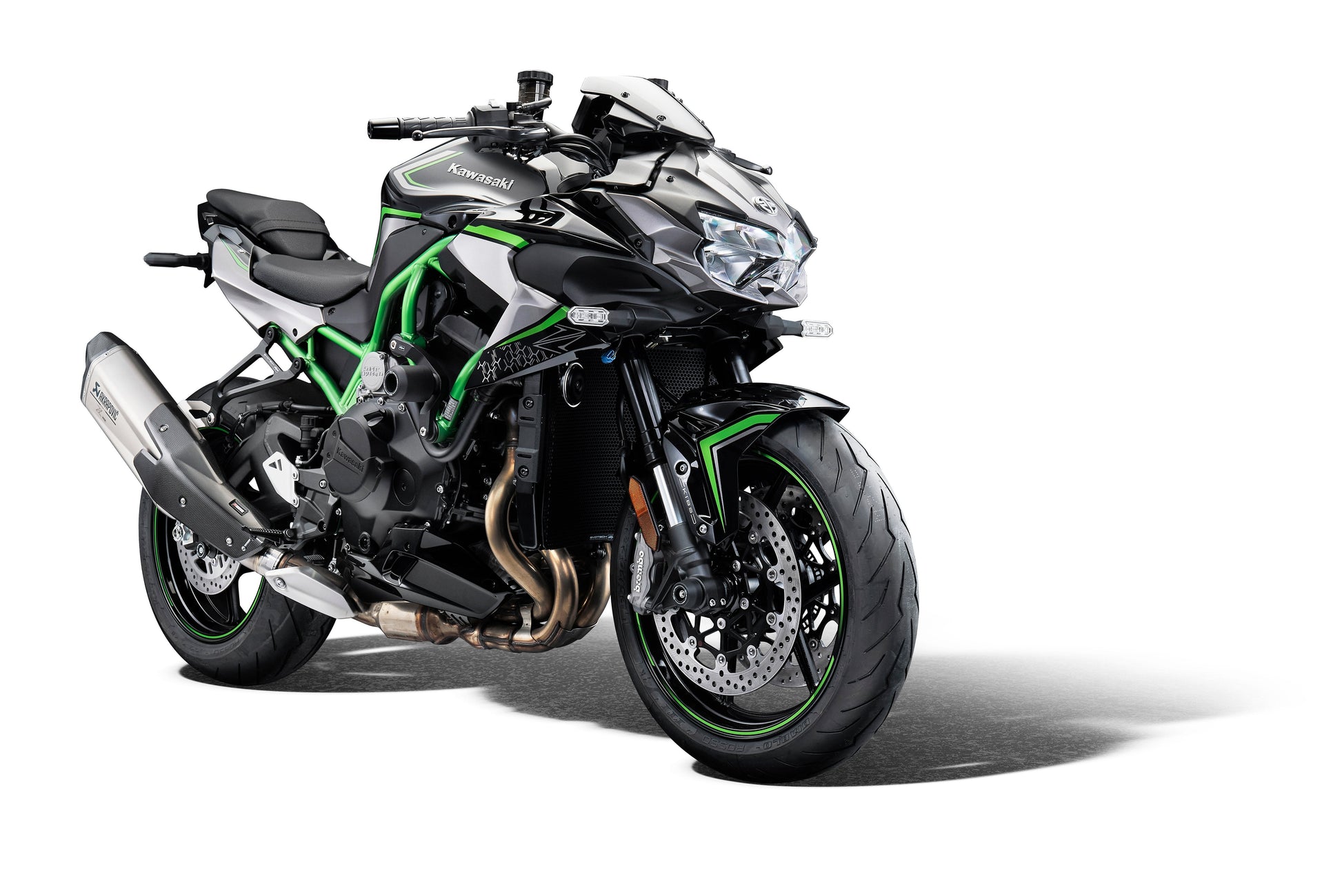Evotech Kawasaki Z H2 Main Frame Valblokken set (2020+)