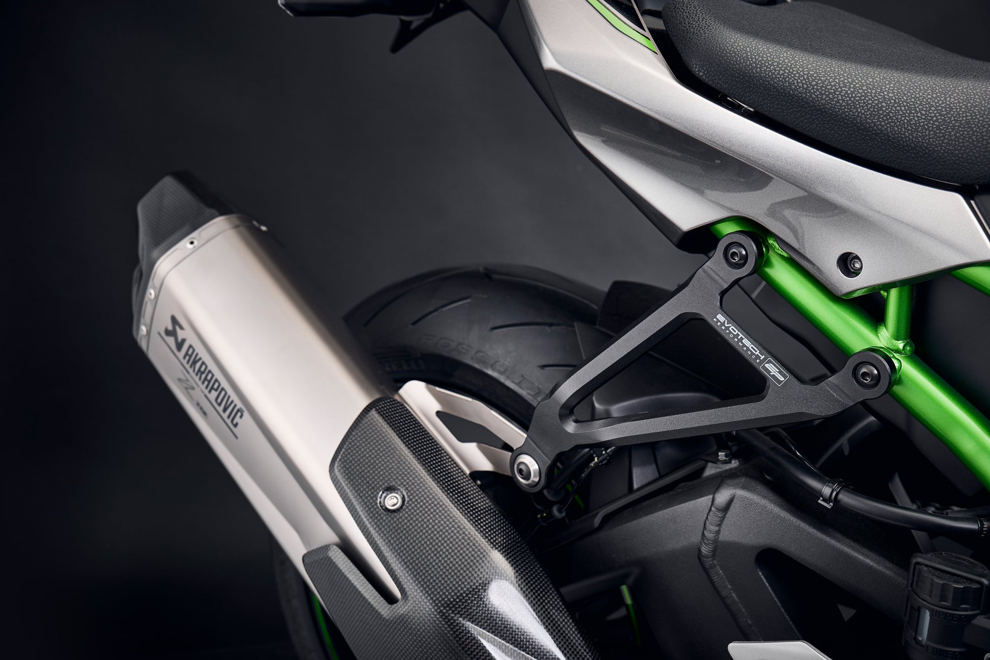 Evotech Kawasaki Z H2 SE Uitlaatsteun (2021+)