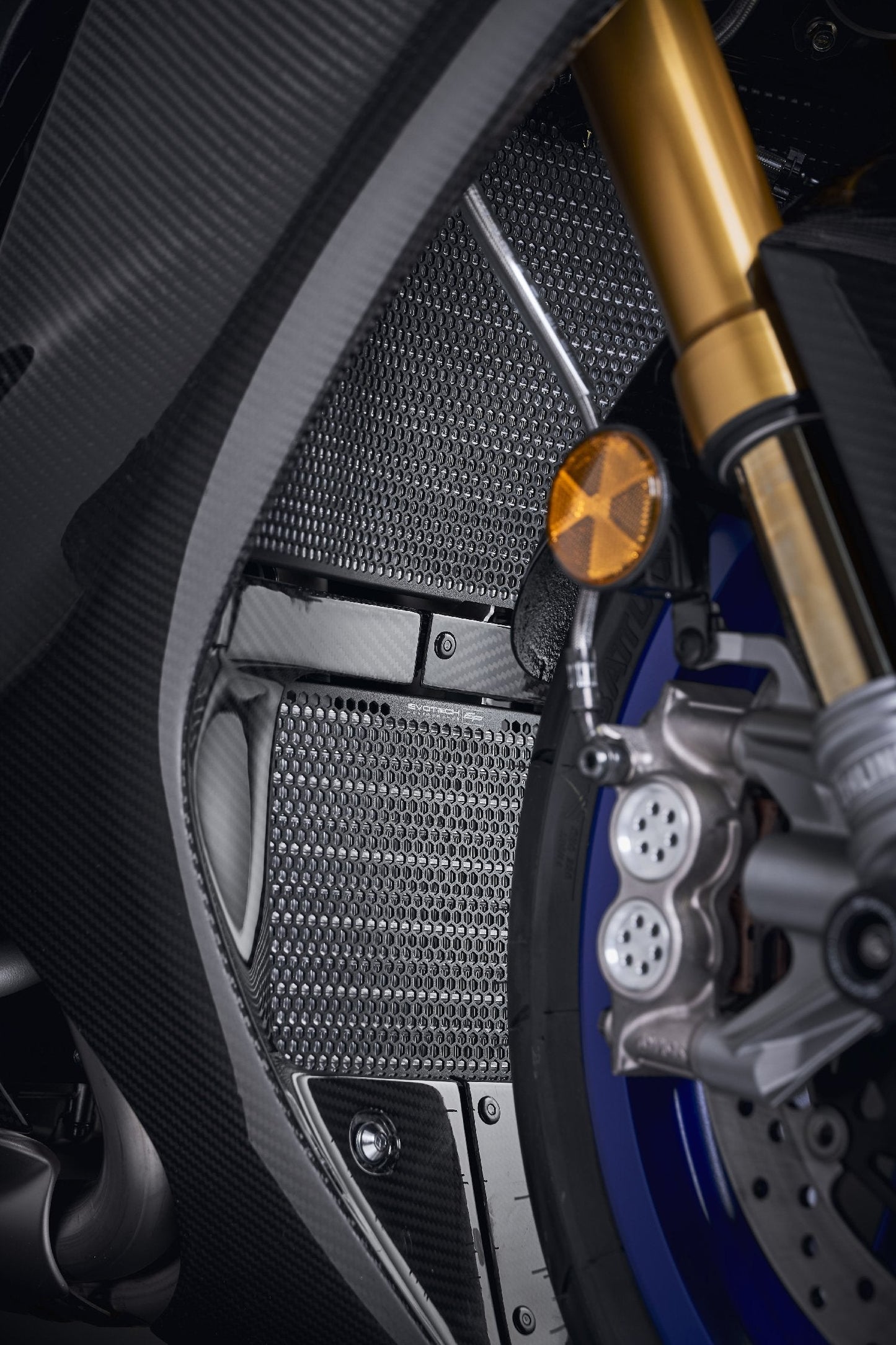 Evotech Yamaha YZF-R1M Radiator Guard Set (2020+)