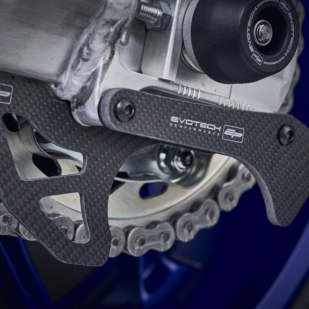 EVOTECH YAMAHA MT -10 SP Fibre de carbone à garde - plaques de stand de paddock de style GP (2016 - 2021)