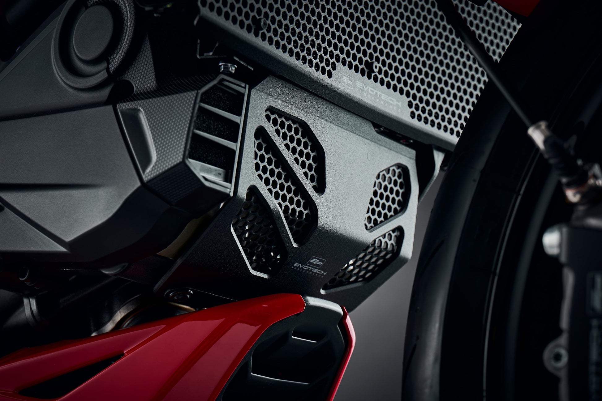 Evotech Ducati Monster 950 + (Plus) Motorblok Beschermer (2021+)