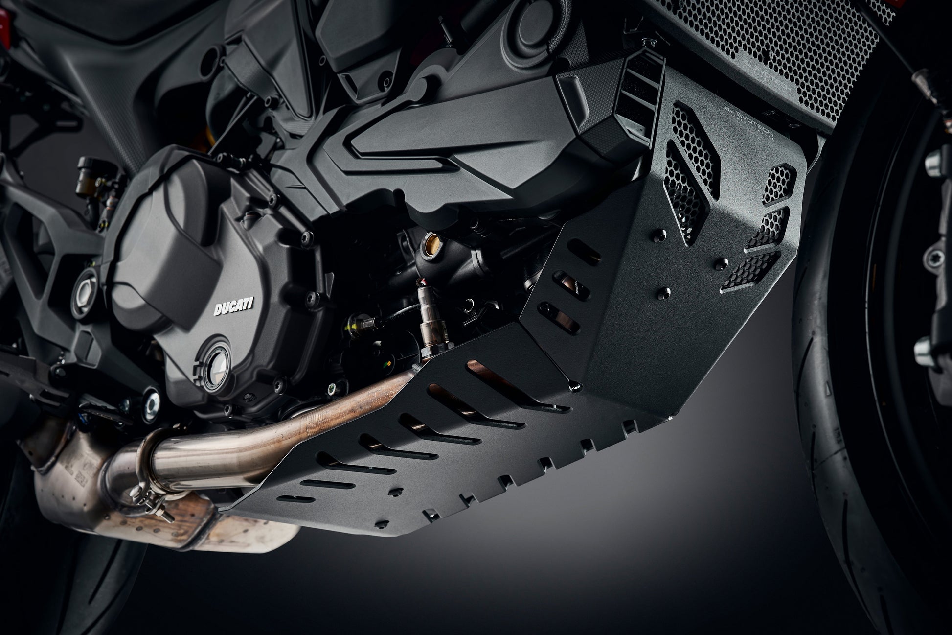 Evotech Ducati Monster 950 + (Plus) Motorblok Beschermer (2021+)