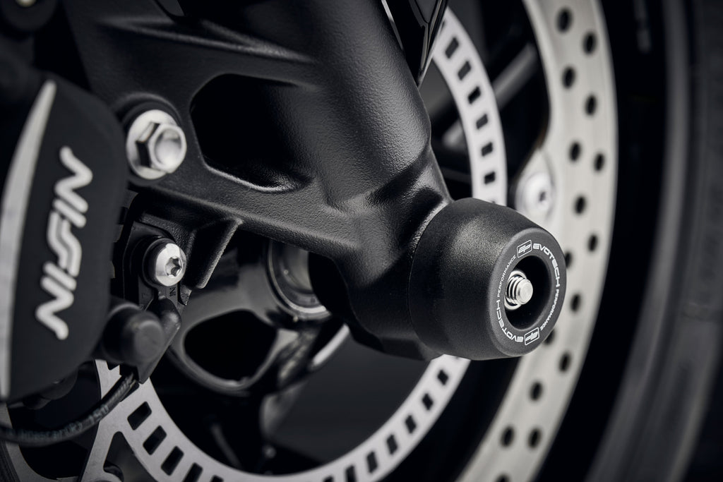 EVOTECH FRANT SPINDLE BOUBBINS - TRIUMPH TRIDENT (2021+)