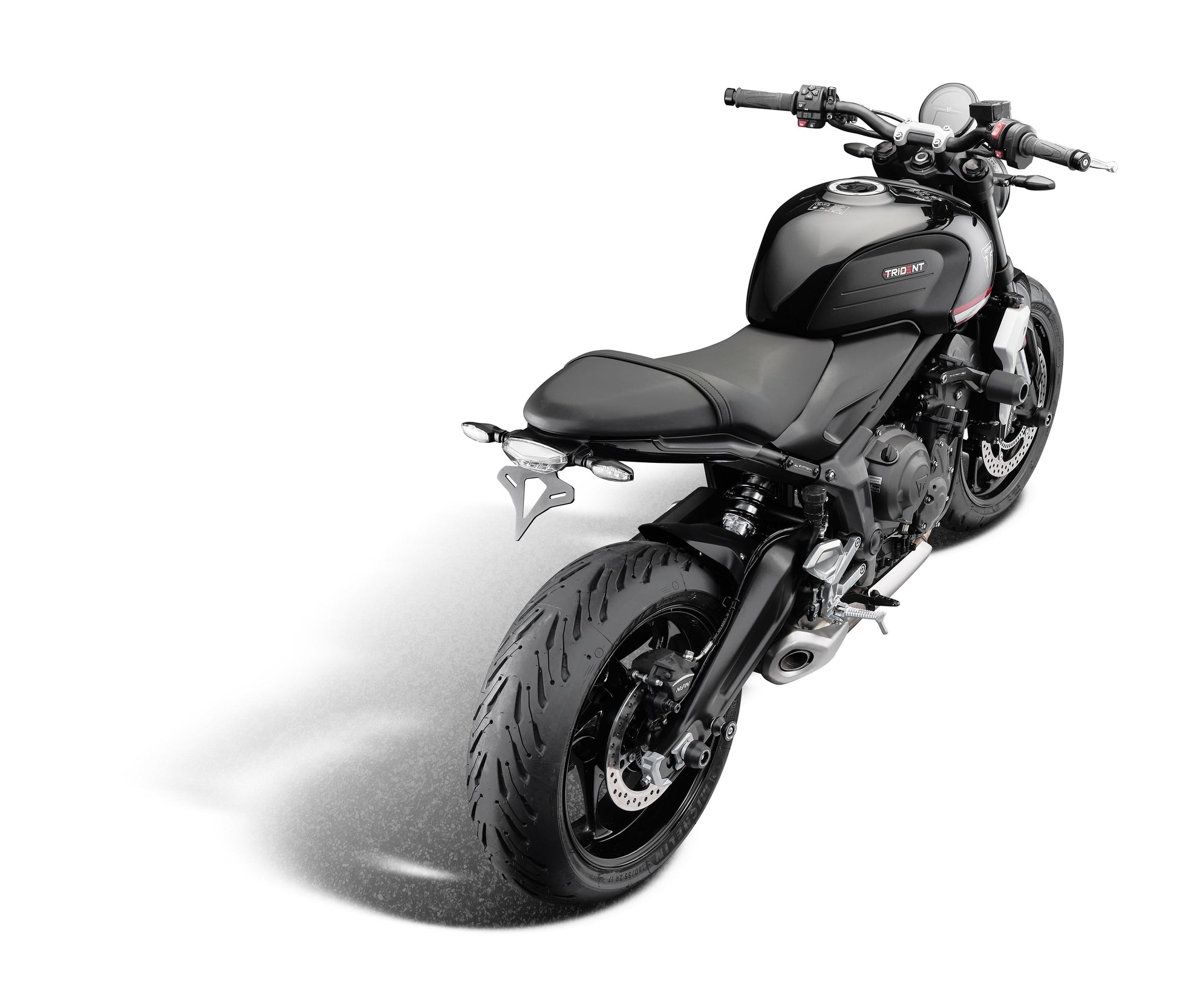 Evotech Voorvork en Achterbrug Beschermer Set - Triumph Trident (2021+)