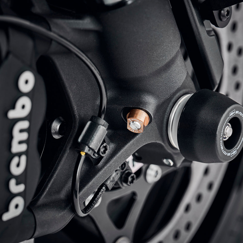 
                  
                    Evotech Front Spindle Bobins - Suzuki GSX -S1000GX + (más) (2024+)
                  
                