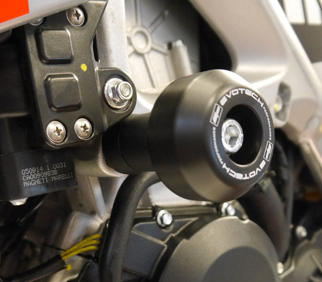 Evotech Aprilia Tuono V4 1100 Bobbins de protection contre les accidents d'usine 2015 - 2016